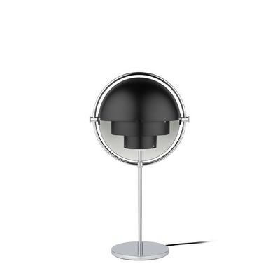 Multi-Lite Chrome / Black table lamp