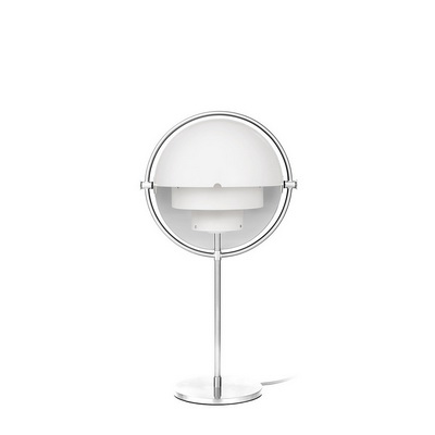 Multi-Lite Chrome / White table lamp