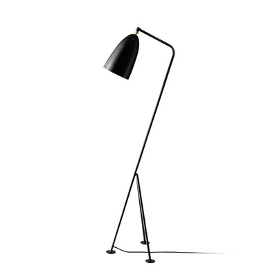 Gräshoppa Black floor lamp