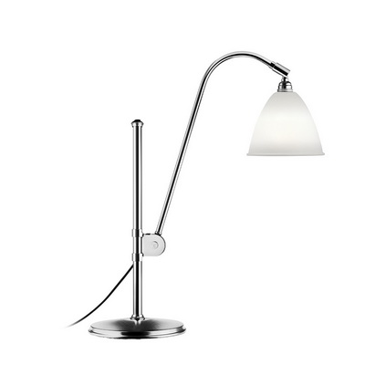 BL1 Chrome / Bone China Table Lamp