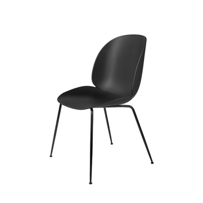 Beetle Unupholstered Black / Black Dining Chair, set of 4