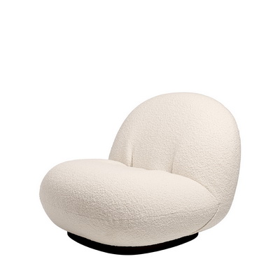 Pacha Fixed Black / Karakorum 001 lounge chair