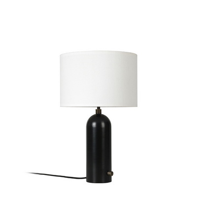 Gravity S White / Steel table lamp