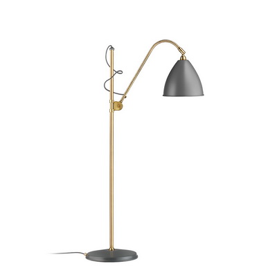 BL3 D21 Brass / Grey Floor Lamp