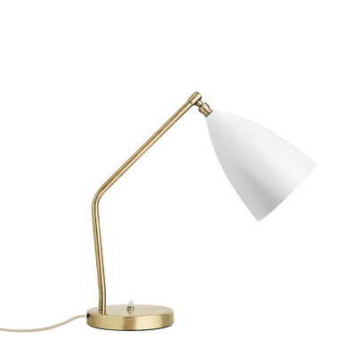 Gräshoppa White table lamp