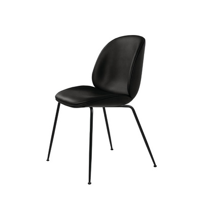 Beetle Fully Upholstered Black / Sierra Leather 1001 Dining Chair