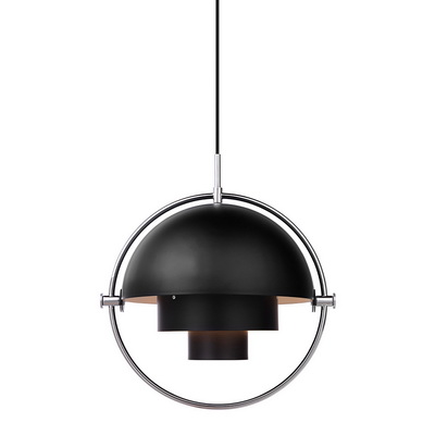 Multi-Lite L Chrome / Black pendant