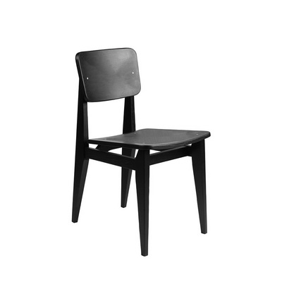 C-Chair Veneer Black Oak Chair