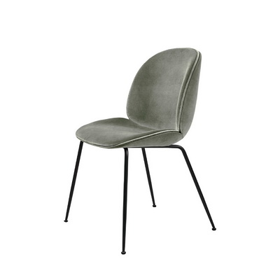 Beetle Fully Upholstered Black / Eros 83 Dining Chair