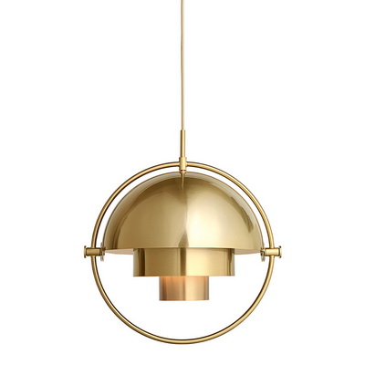 Multi-Lite L Brass / Shiny Brass pendant