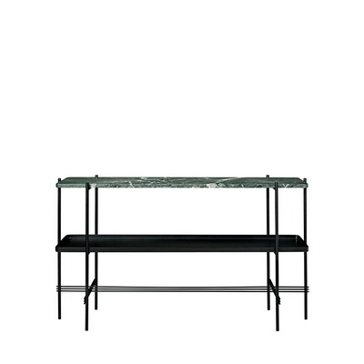 TS Tray Black / Green Guatemala Marble Console