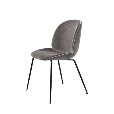 Beetle Fully Upholstered Black / Eros 17 Dining Chair