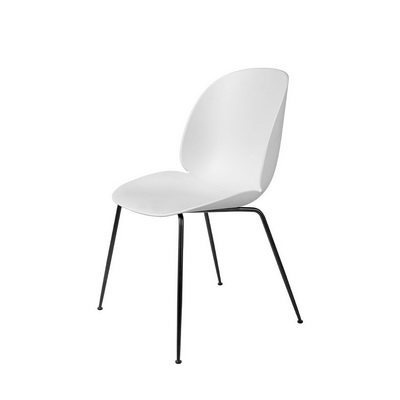 Beetle Unupholstered Black / White Dining Chair, set of 4