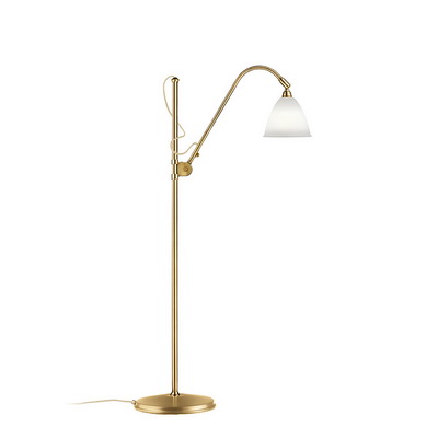 BL3 D16 Brass / Bone China Floor Lamp