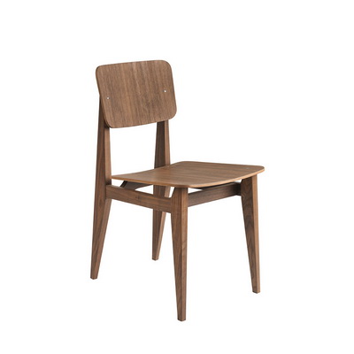 C-Chair Veneer Walnut Chair