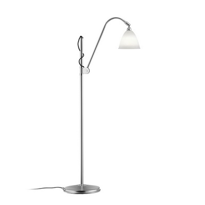 BL3 D16 Chrome / Bone China Floor Lamp