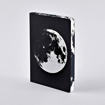 Graphic L Moon Notebook