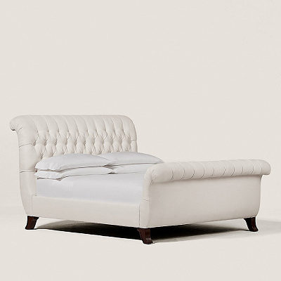 Mayfair Tufted Bed - Exposed Leg