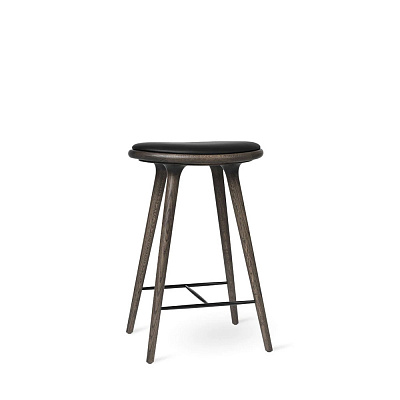 High Stool Sirka grey stained oak 69 cm