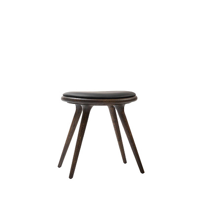 Low Stool Sirka grey stained oak 47 cm