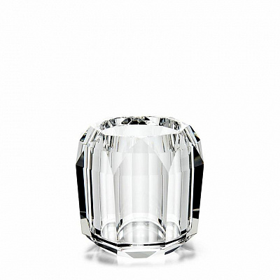 Leigh Faceted Crystal Votive