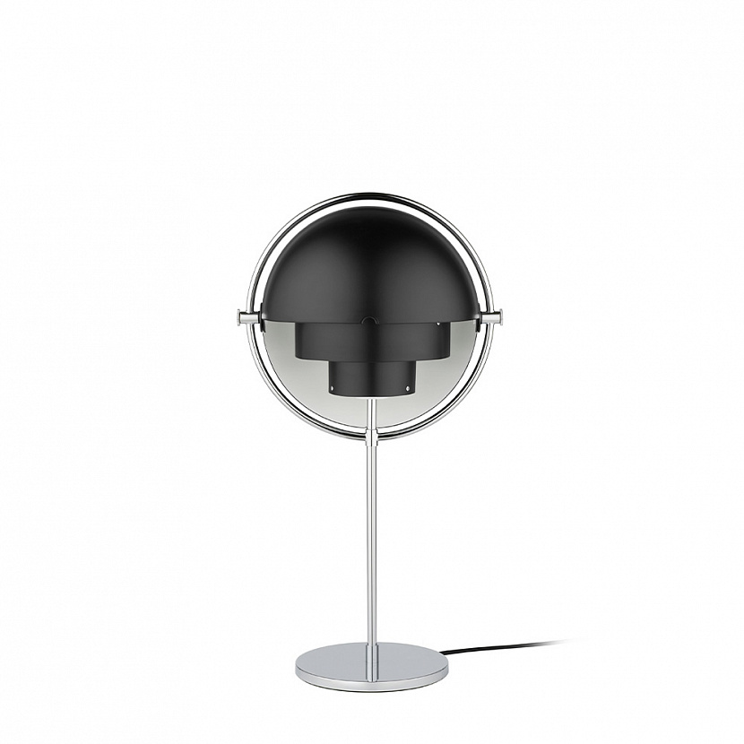 Multi-Lite Chrome / Black table lamp