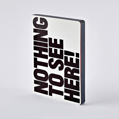 Graphic Thermo L Nothing To See Here Notebook